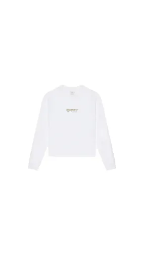 World Tour Boxy Fit T-shirt In Cotton - White